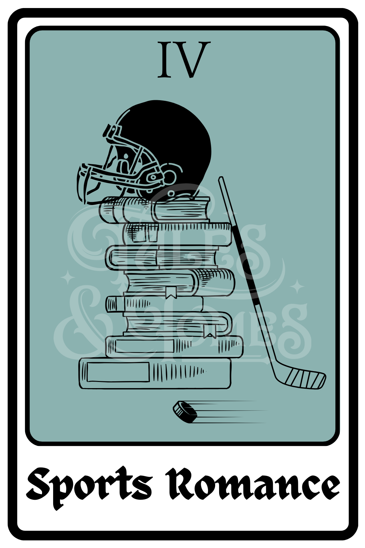 Sports Romance Tarot Sticker