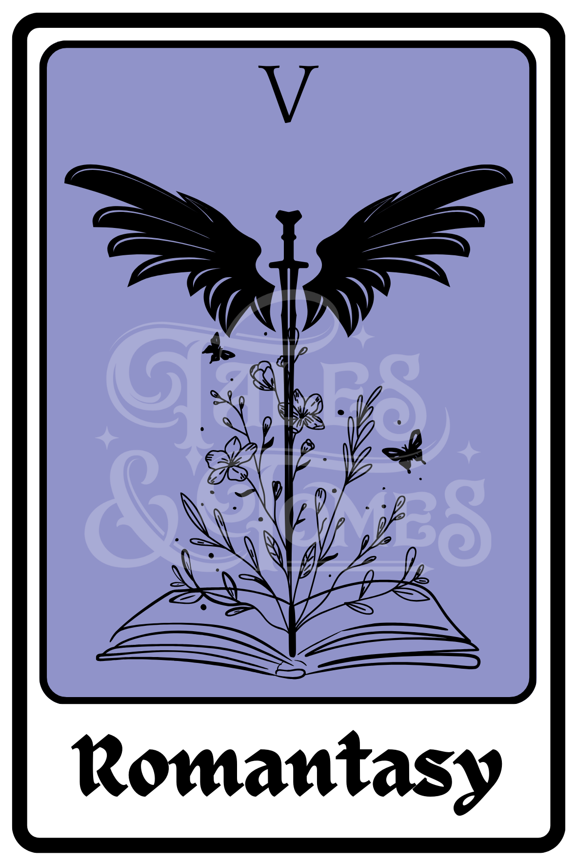 Romantasy Tarot Sticker