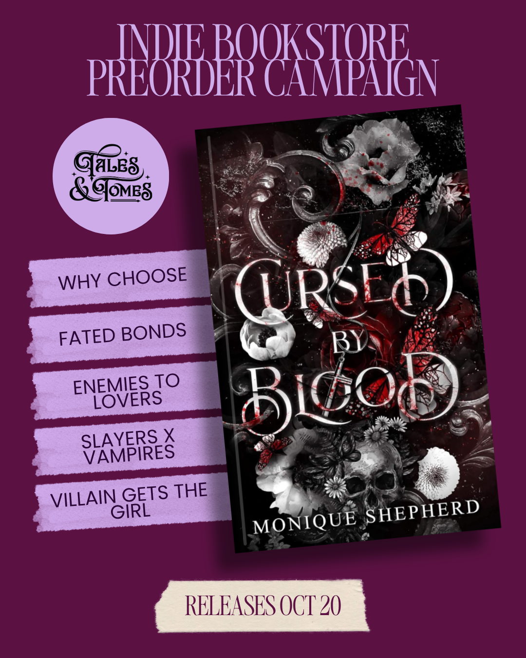 PREORDER Cursed by Blood