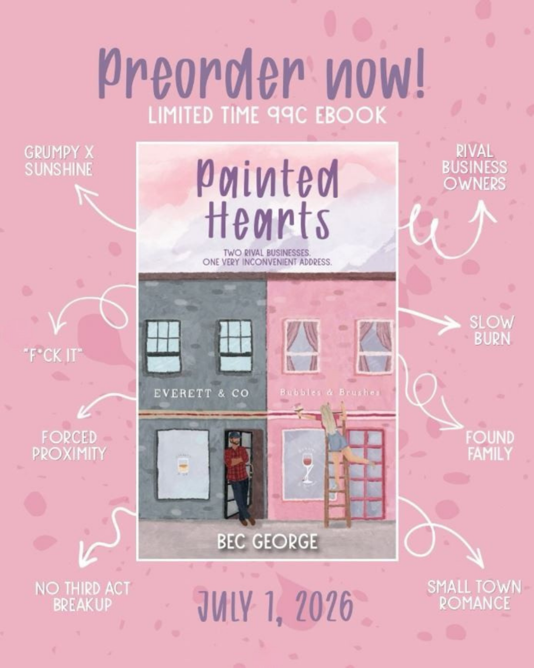 PRE-ORDER Painted Hearts
