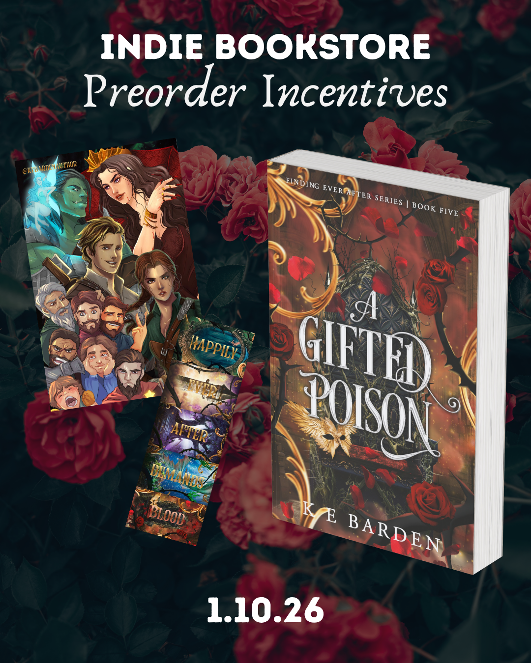 PREORDER A Gifted Poison (Finding Ever After #5)