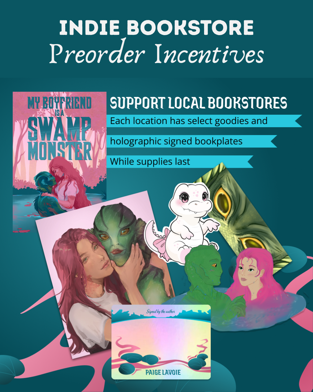 PRE-ORDER My Boyfriend Is A Swamp Monster