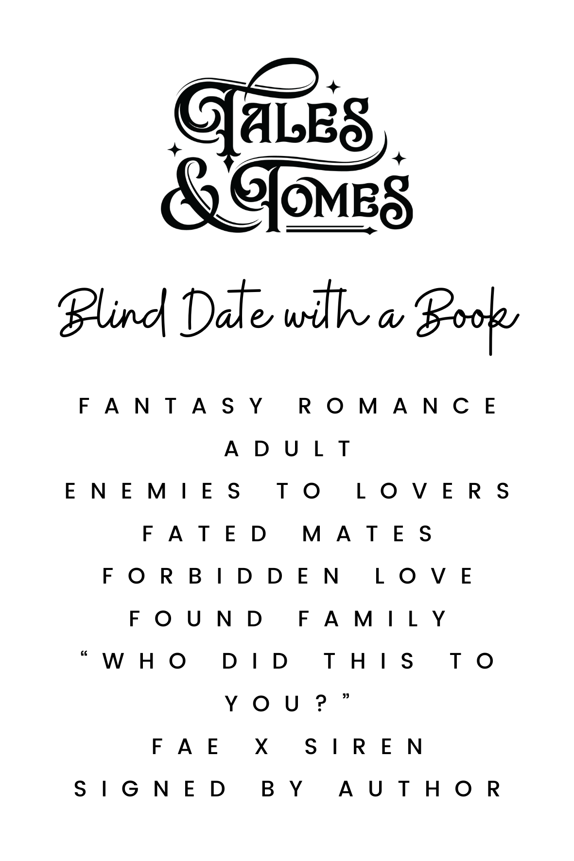Blind Date with a Book #2