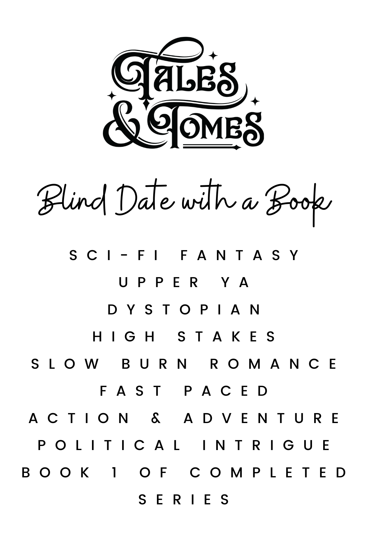Blind Date with a Book #3