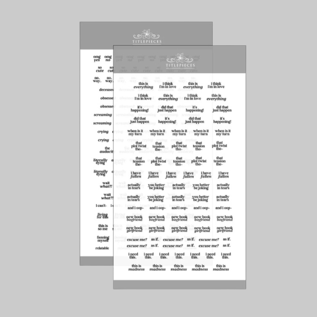 General Text Annotation Stickers