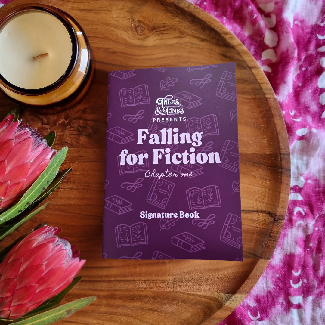 Falling for Fiction Signature Book