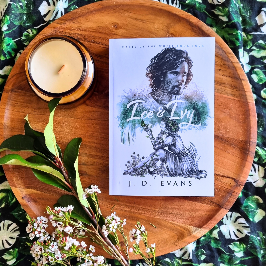 Ice & Ivy by J.D. Evans (Mages of the Wheel #4)