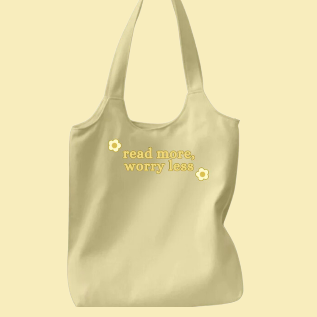 Read More, Worry Less Book Bag