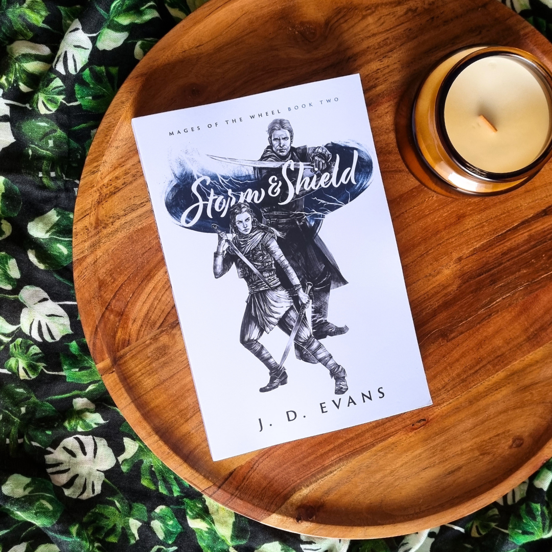 Storm & Shield by J.D. Evans (Mages of the Wheel #2)