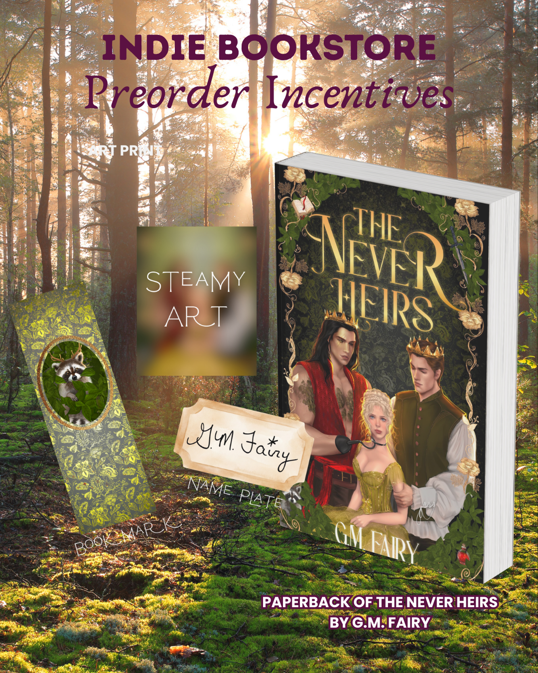 PRE-ORDER The Never Heirs