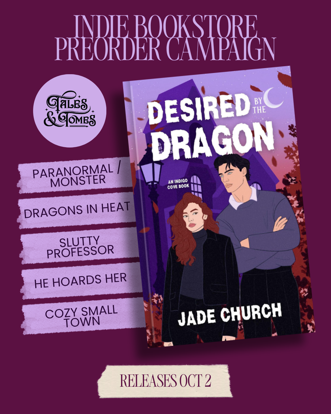 PREORDER Desired by the Dragon