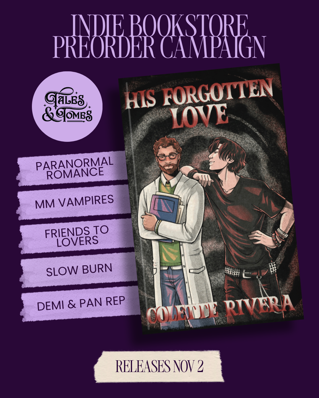 PREORDER His Forgotten Love