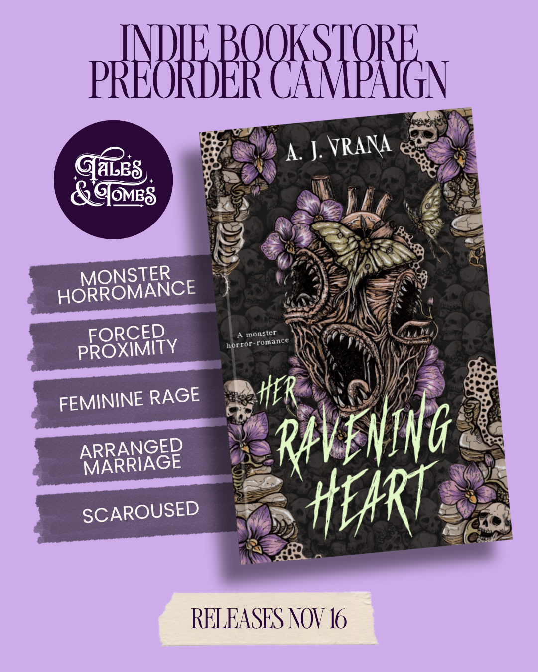 PREORDER Her Ravening Heart