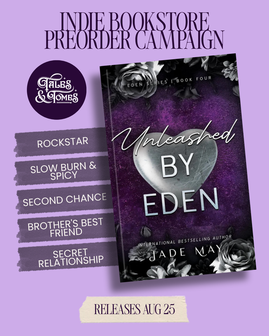 PREORDER Unleashed by Eden (Eden #4)