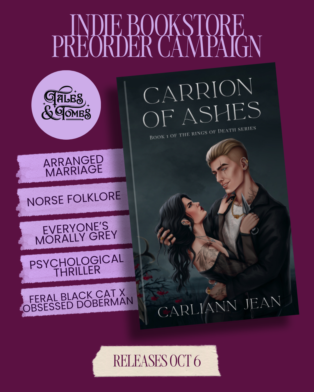 PREORDER Carrion of Ashes