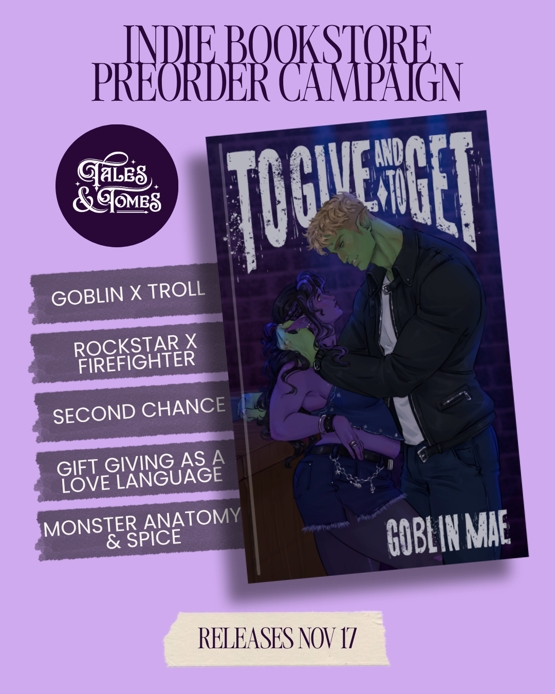 PREORDER To Give & To Get