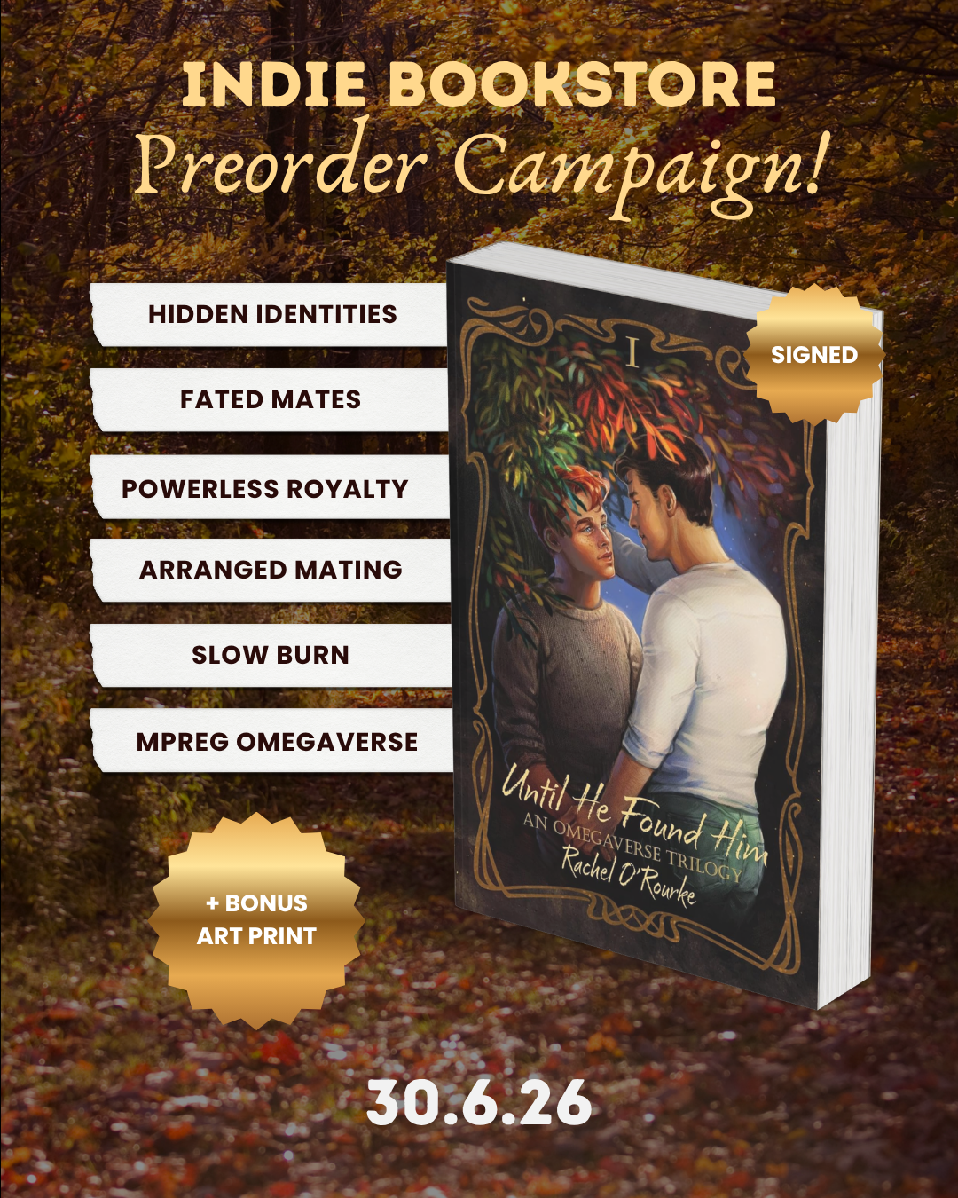 PRE-ORDER Until He Found Him