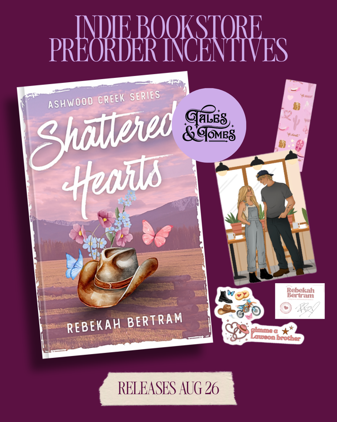 PREORDER Shattered Hearts (Ashwood Creek #2)