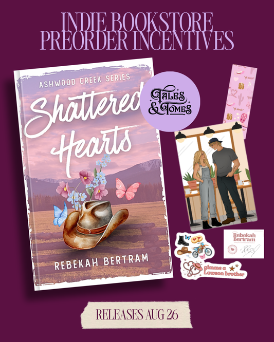 PREORDER Shattered Hearts (Ashwood Creek #2)