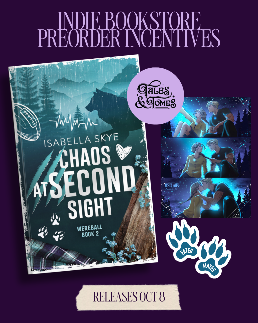 PREORDER Chaos at Second Sight (Wereball #2)