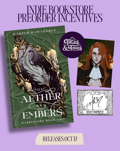 PREORDER Of Aether and Embers (Harbingers #2)