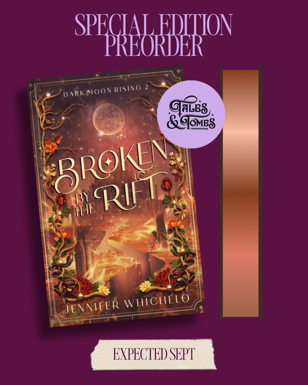 PREORDER Broken by the Rift (Dark Moon Rising #2)