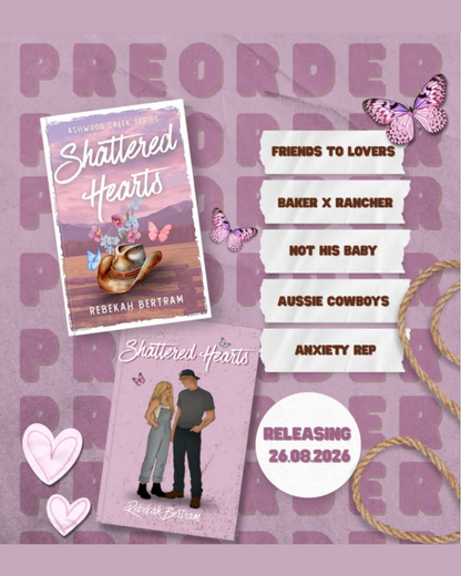 PREORDER Shattered Hearts (Ashwood Creek #2)