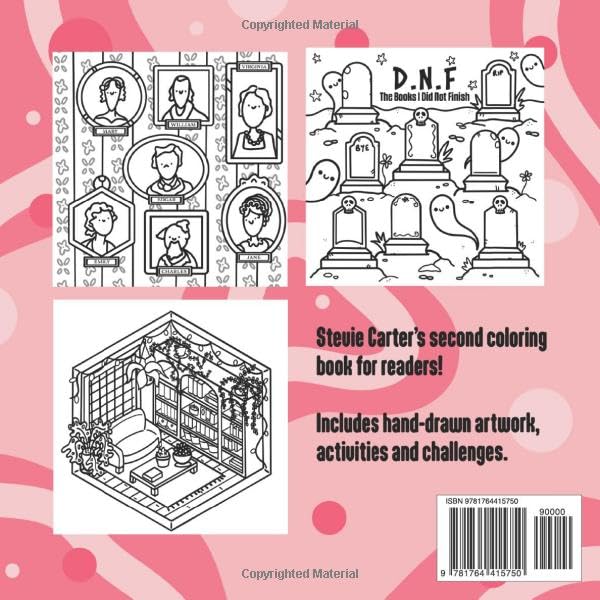 Bookish & Cozy 2 Colouring Book