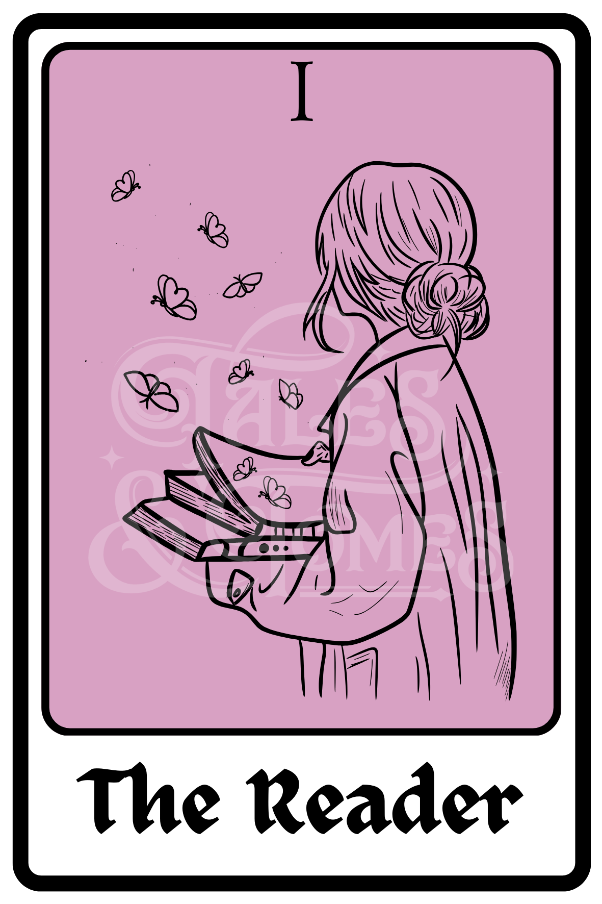 The Reader Tarot Sticker