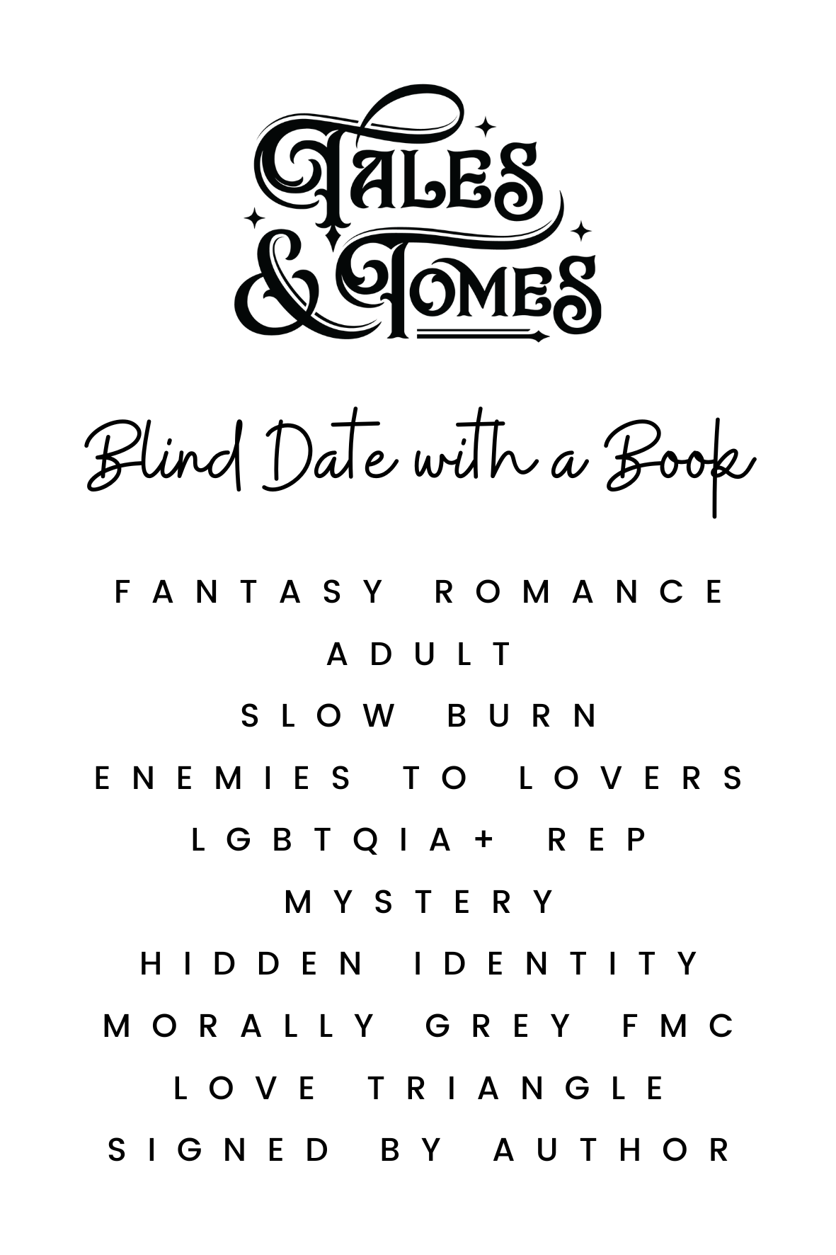 Blind Date with a Book #3