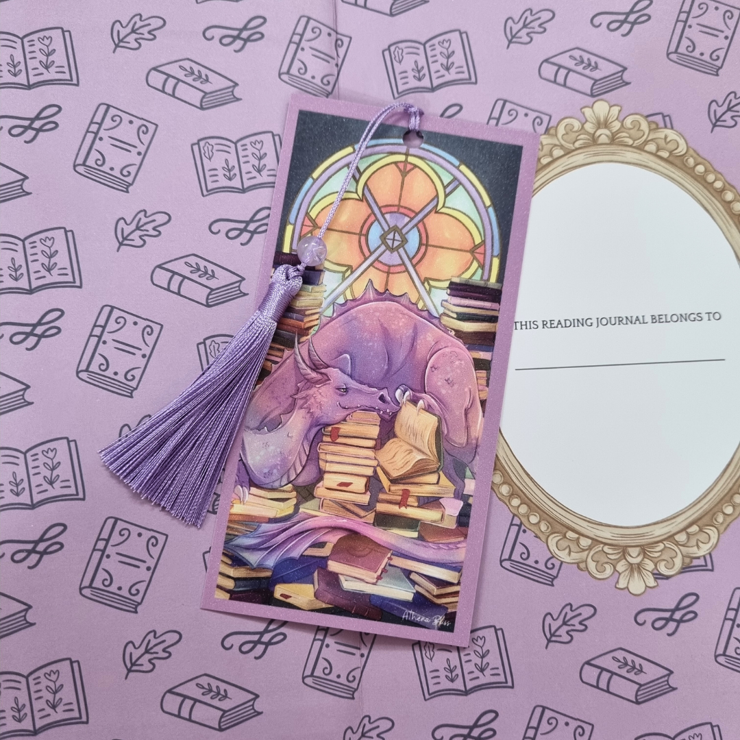 Book Dragon Bookmark