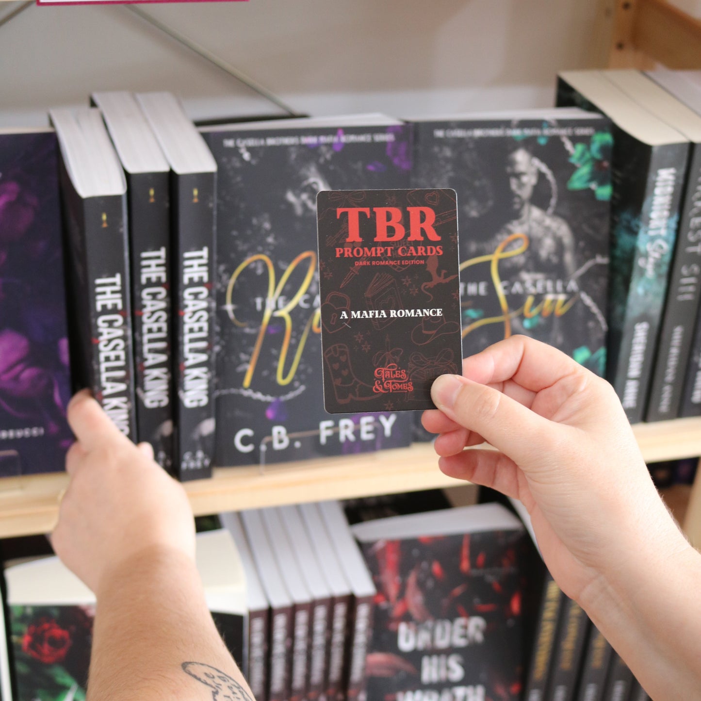 TBR Prompt Cards - Dark Romance