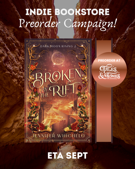 PREORDER Broken by the Rift (Dark Moon Rising #2)