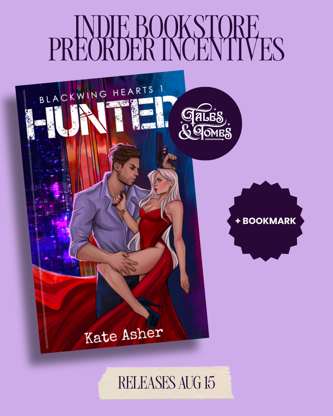 PREORDER Hunted (Blackwing Hearts #1)