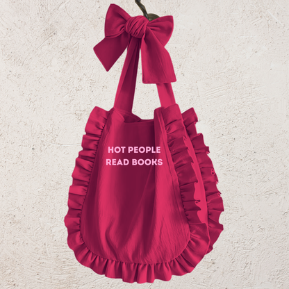 PRE-ORDER Hot People Read Books Tote