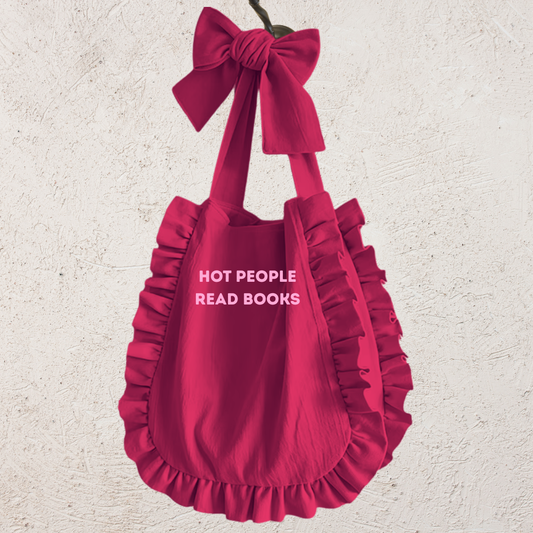 PRE-ORDER Hot People Read Books Tote