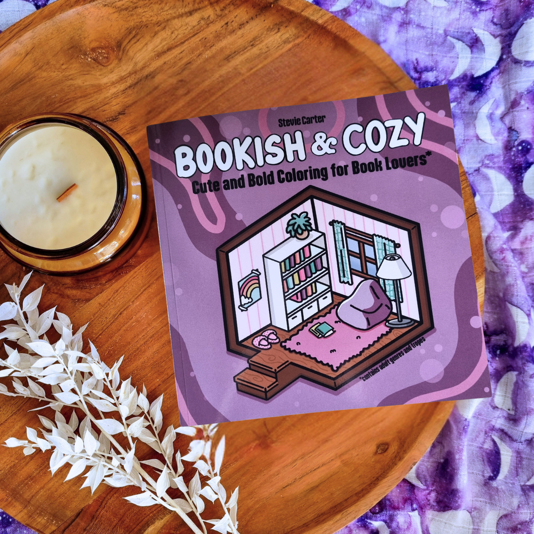 Bookish & Cozy Colouring Book