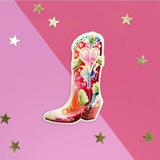 Cosmic Cowgirl Sticker