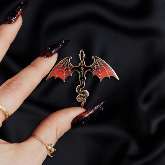Dragon Rider Enamel Pin