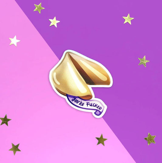 Fortune Cookie Sticker