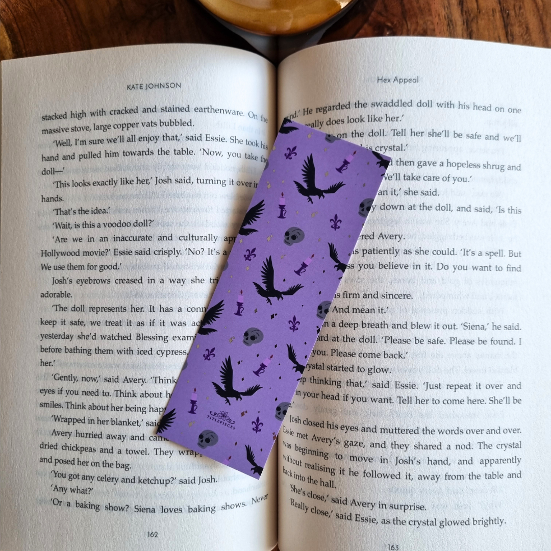 Just My Type Genre Foil Bookmarks