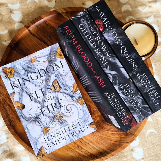 A Kingdom of Flesh and Fire by Jennifer L. Armentrout, Blood & Ash #2