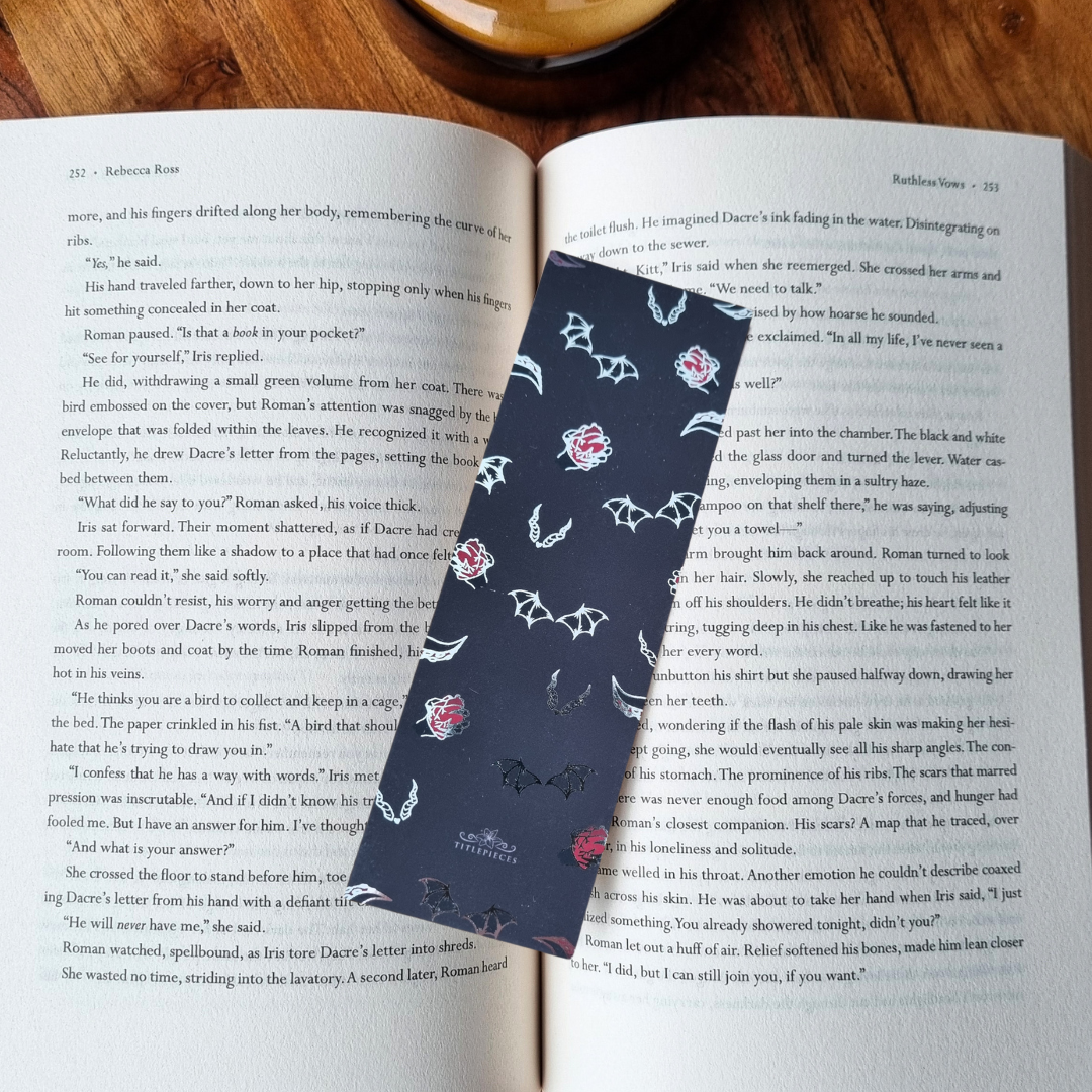 Just My Type Genre Foil Bookmarks