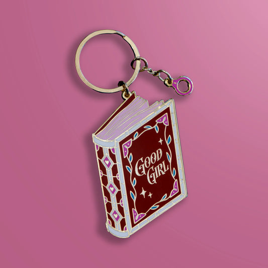 Once Upon A Good Girl Keyring
