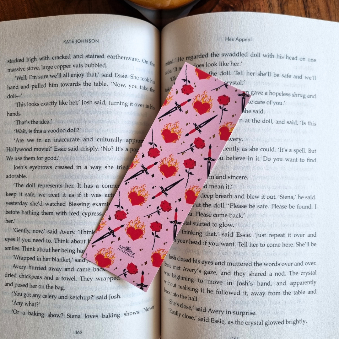 Just My Type Genre Foil Bookmarks