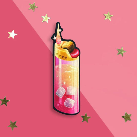 Slow Burn Romance Sticker