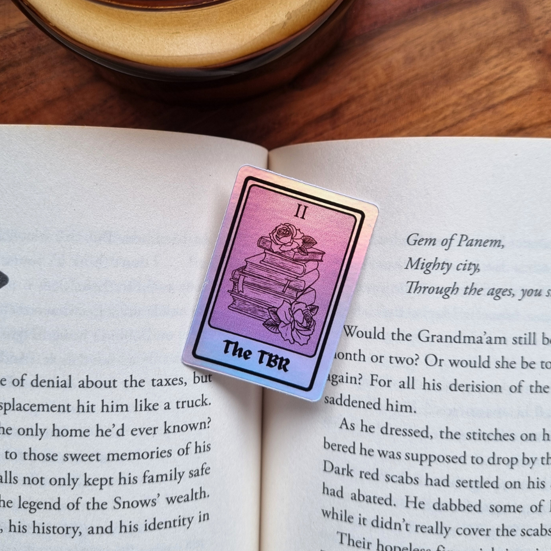 The TBR Tarot Sticker