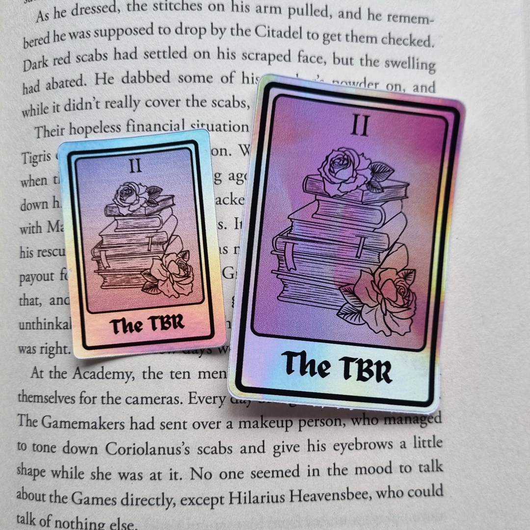 The TBR Tarot Sticker